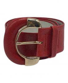 LOEWE（ロエベ）の古着「ベルト」｜レッド