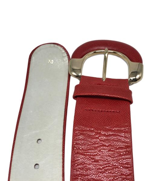 LOEWE（ロエベ）LOEWE (ロエベ) ベルト レッドの古着・服飾アイテム