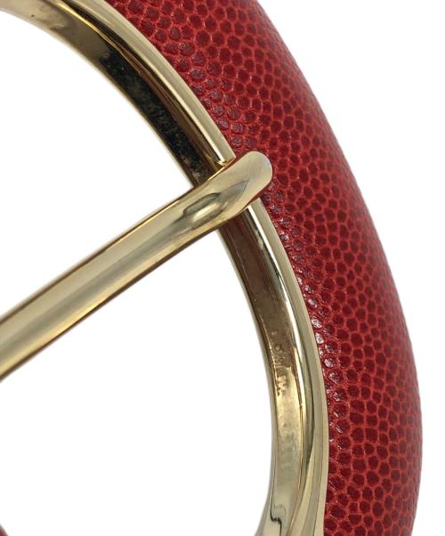 LOEWE（ロエベ）LOEWE (ロエベ) ベルト レッドの古着・服飾アイテム