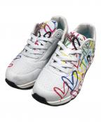 SKECHERSスケッチャーズ）の古着「UNO SPREAD THE LOVE」｜ホワイト