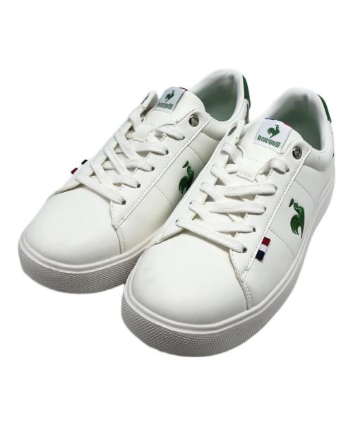 le coq sportif（ルコックスポルティフ）le coq sportif (ルコックスポルティフ) LCS シェル バウンド MM ホワイト サイズ:23㎝の古着・服飾アイテム