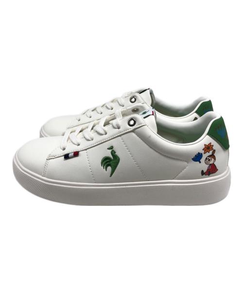 le coq sportif（ルコックスポルティフ）le coq sportif (ルコックスポルティフ) LCS シェル バウンド MM ホワイト サイズ:23㎝の古着・服飾アイテム
