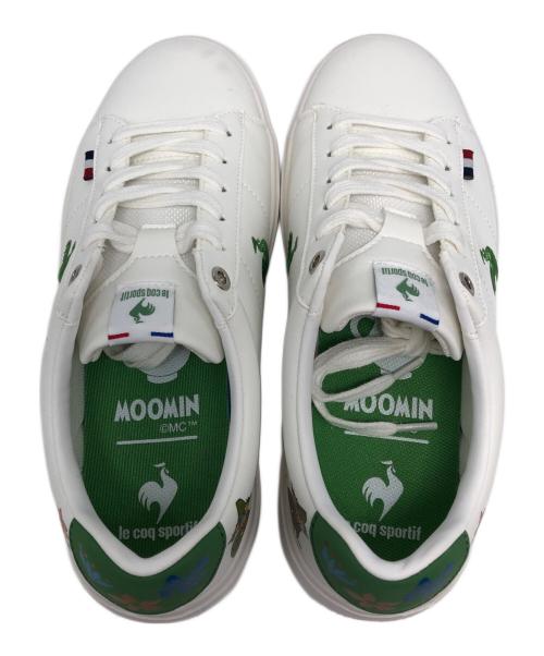le coq sportif（ルコックスポルティフ）le coq sportif (ルコックスポルティフ) LCS シェル バウンド MM ホワイト サイズ:23㎝の古着・服飾アイテム