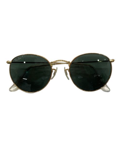 RAY-BAN（レイバン）RAY-BAN (レイバン) サングラス ゴールド×グリーン サイズ:表記無しのため不明の古着・服飾アイテム