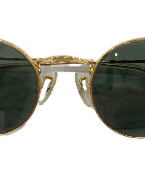 RAY-BAN（レイバン）RAY-BAN (レイバン) サングラス ゴールド×グリーン サイズ:表記無しのため不明の古着・服飾アイテム