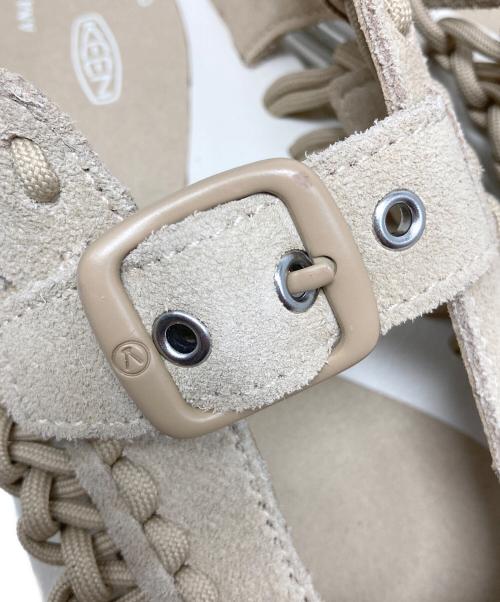 KEEN（キーン）KEEN (キーン) UNEEK PLT MARY JANE アイボリー サイズ:25㎝の古着・服飾アイテム