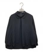 theory luxeセオリーリュクス）の古着「DAISY LIVE2 長袖ブラウス」｜ブラック