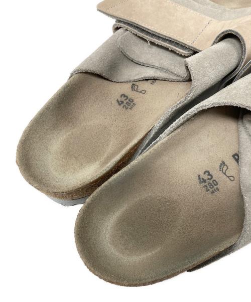 BIRKENSTOCK（ビルケンシュトック）BIRKENSTOCK (ビルケンシュトック) KYOTO グレー サイズ:43の古着・服飾アイテム
