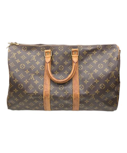 LOUIS VUITTON（ルイ ヴィトン）LOUIS VUITTON (ルイ ヴィトン) トラベルバッグ ブラウン サイズ:表記無しのため不明の古着・服飾アイテム