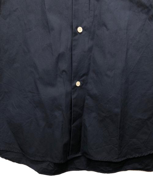 URBAN RESEARCH（アーバンリサーチ）URBAN RESEARCH (アーバンリサーチ) THOMAS MASON (トーマスメイソン) バンドカラーシャツ ネイビー サイズ:Lの古着・服飾アイテム