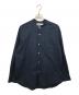 URBAN RESEARCH（アーバンリサーチ）の古着「バンドカラーシャツ」｜ネイビー