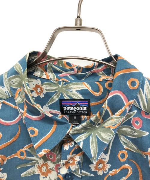 Patagonia（パタゴニア）Patagonia (パタゴニア) Go To Shirts /アロハシャツ ブルー サイズ:Mの古着・服飾アイテム