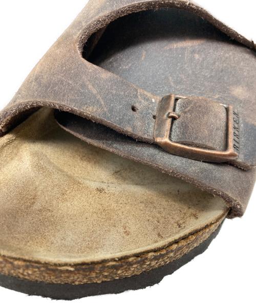 BIRKENSTOCK（ビルケンシュトック）BIRKENSTOCK (ビルケンシュトック) チューリッヒ/サンダル ブラウン サイズ:22.5cmの古着・服飾アイテム