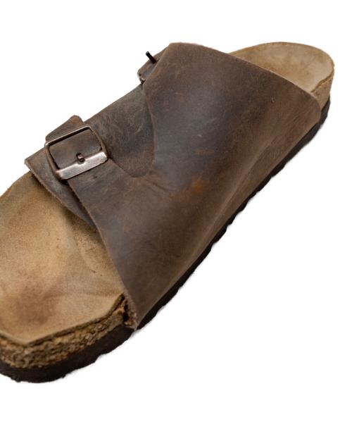 BIRKENSTOCK（ビルケンシュトック）BIRKENSTOCK (ビルケンシュトック) チューリッヒ/サンダル ブラウン サイズ:22.5cmの古着・服飾アイテム