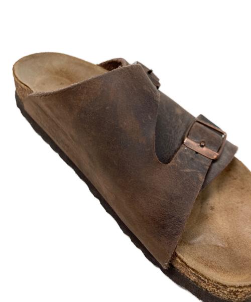 BIRKENSTOCK（ビルケンシュトック）BIRKENSTOCK (ビルケンシュトック) チューリッヒ/サンダル ブラウン サイズ:22.5cmの古着・服飾アイテム