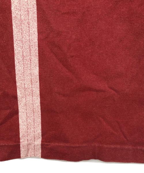 STONE ISLAND（ストーンアイランド）STONE ISLAND (ストーンアイランド) 90’sポケットTシャツ レッド サイズ:Sの古着・服飾アイテム