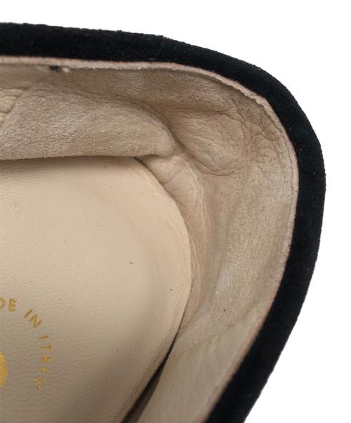 CHANEL（シャネル）CHANEL (シャネル) ココマークフラットシューズ ブラック サイズ:36の古着・服飾アイテム