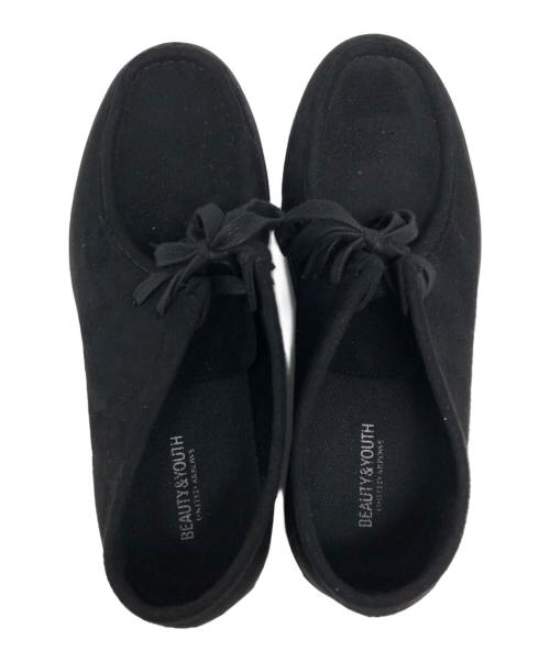 BEAUTY&YOUTH（ビューティーアンドユース）BEAUTY&YOUTH (ビューティーアンドユース) チロリアンシューズ ブラック サイズ:26の古着・服飾アイテム