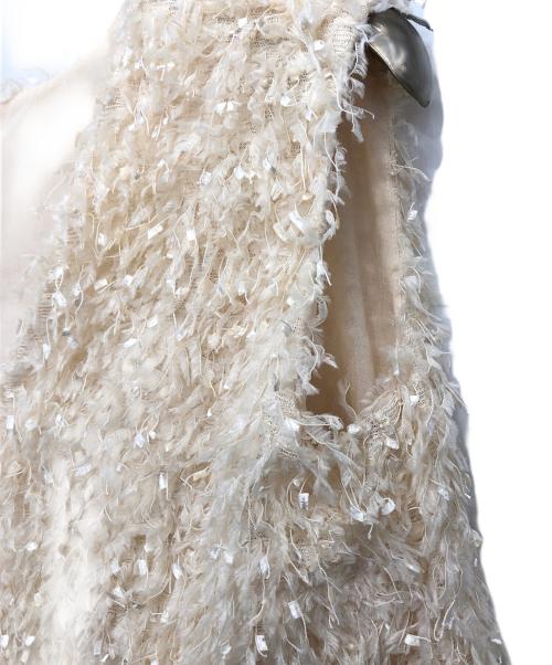 CADUNE（カデュネ）CADUNE (カデュネ) ふわふわトップス/ベスト アイボリー サイズ:36の古着・服飾アイテム