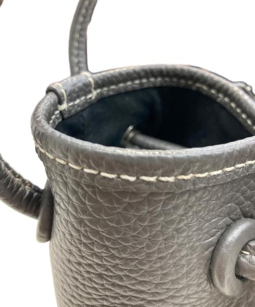 VASIC（ヴァジック）VASIC (ヴァジック) BOND MINI/巾着ショルダーバッグ グレーの古着・服飾アイテム