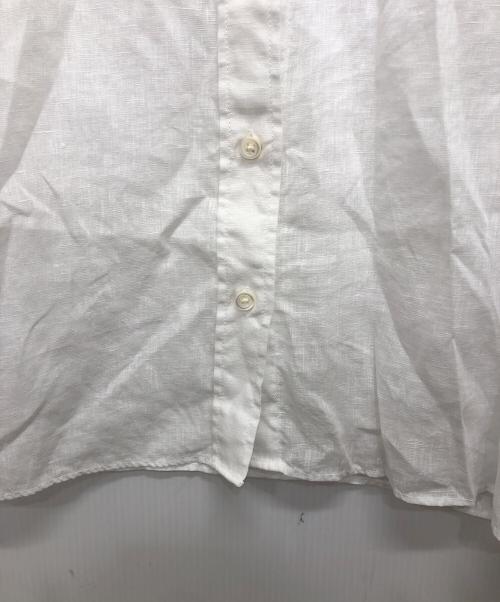 DEUXIEME CLASSE（ドゥーズィエム クラス）Deuxieme Classe (ドゥーズィエム クラス) リネンシャツ ホワイト サイズ:記載なしの古着・服飾アイテム