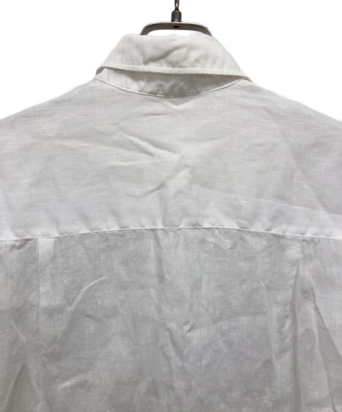 DEUXIEME CLASSE（ドゥーズィエム クラス）Deuxieme Classe (ドゥーズィエム クラス) リネンシャツ ホワイト サイズ:記載なしの古着・服飾アイテム