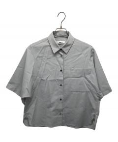 中古・古着通販】ebure (エブール) ローガンコットンストライプシャツ