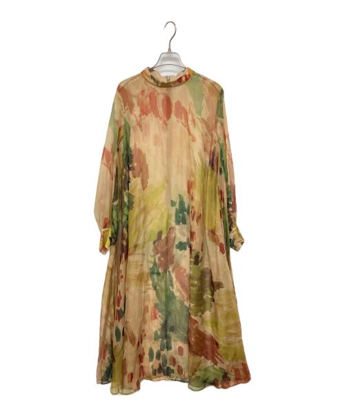 Ameri（アメリ）AMERI (アメリ) UND WILLOW PAINT DRESS マルチカラー サイズ:Sの古着・服飾アイテム