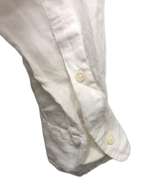 DEUXIEME CLASSE（ドゥーズィエム クラス）Deuxieme Classe (ドゥーズィエム クラス) リネンシャツ ホワイト サイズ:記載なしの古着・服飾アイテム