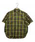 BLAMINK（ブラミンク）の古着「チェックシャツ」｜イエロー×ブラウン
