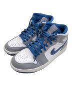NIKEナイキ）の古着「AIR JORDAN 1 MID TRUE BLUE」｜ホワイト