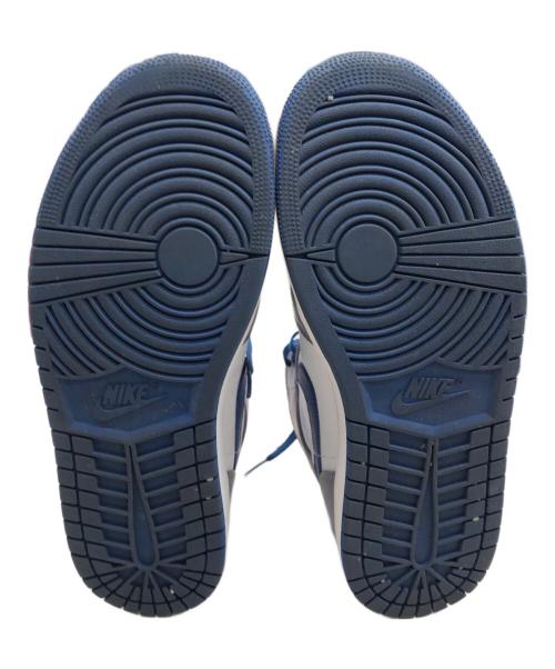 NIKE（ナイキ）NIKE (ナイキ) AIR JORDAN 1 MID TRUE BLUE ホワイト サイズ:27.5の古着・服飾アイテム