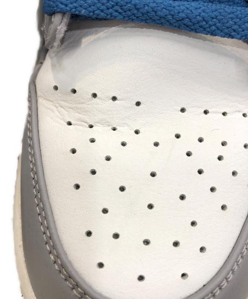 NIKE（ナイキ）NIKE (ナイキ) AIR JORDAN 1 MID TRUE BLUE ホワイト サイズ:27.5の古着・服飾アイテム