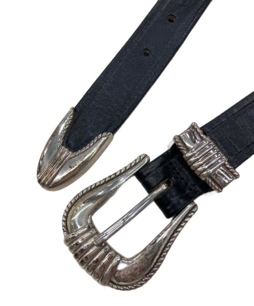 TORY LEATHER（トリーレザー）TORY LEATHER (トリーレザー) Sliver Buckle Belt/ウエスタンベルト サイズ:32ｲﾝﾁの古着・服飾アイテム