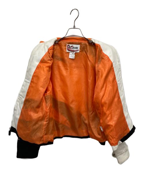 HASE AUTHENTICS（ハセ オーセンティックス）HASE AUTHENTICS (ハセ オーセンティックス) レーシングジャケット オレンジ サイズ:Lの古着・服飾アイテム