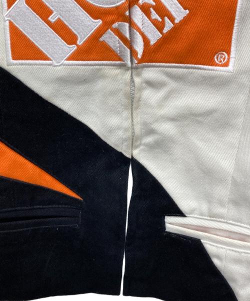 HASE AUTHENTICS（ハセ オーセンティックス）HASE AUTHENTICS (ハセ オーセンティックス) レーシングジャケット オレンジ サイズ:Lの古着・服飾アイテム