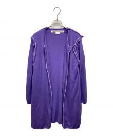 COMME des GARCONS（コムデギャルソン）の古着「カーディガン」｜パープル