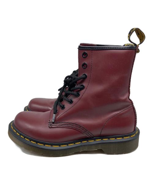 Dr.Martens（ドクターマーチン）Dr.Martens (ドクターマーチン) 8ホールブーツ ボルドー サイズ:UK4の古着・服飾アイテム