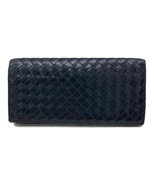 BOTTEGA VENETA（ボッテガベネタ）BOTTEGA VENETA (ボッテガベネタ) 長財布 ブラックの古着・服飾アイテム