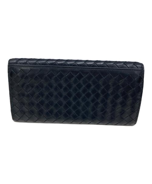 BOTTEGA VENETA（ボッテガベネタ）BOTTEGA VENETA (ボッテガベネタ) 長財布 ブラックの古着・服飾アイテム