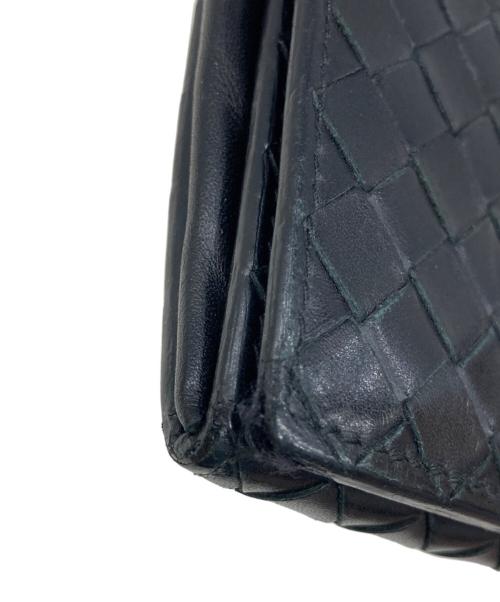BOTTEGA VENETA（ボッテガベネタ）BOTTEGA VENETA (ボッテガベネタ) 長財布 ブラックの古着・服飾アイテム