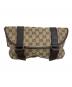 GUCCI（グッチ）の古着「GG柄キャンバスウエストバッグ」｜ベージュ