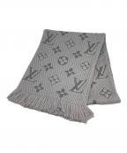 LOUIS VUITTONルイ ヴィトン）の古着「エシャルプ・ロゴマニア」｜グレー