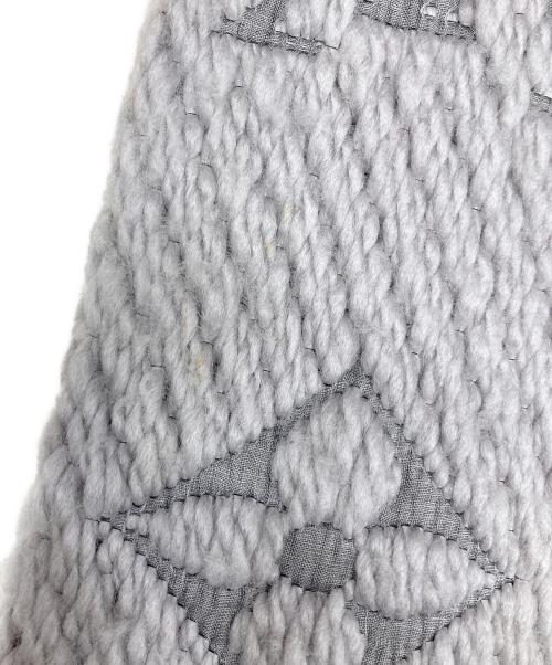 LOUIS VUITTON（ルイ ヴィトン）LOUIS VUITTON (ルイ ヴィトン) エシャルプ・ロゴマニア グレーの古着・服飾アイテム