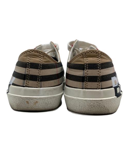 BURBERRY LONDON（バーバリーロンドン）BURBERRY LONDON (バーバリーロンドン) ノヴァチェックスニーカー ベージュ サイズ:36の古着・服飾アイテム