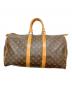 LOUIS VUITTON (ルイ ヴィトン) キーポル50/トラベルバッグ ブラウン サイズ:記載なし：45000円