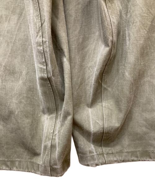 U'S NAVY（アメリカ海軍）U'S NAVY (ユーエスネイビー) 40’sN-2デッキレインパンツ/オーバーオール グリーン サイズ:表記無しの古着・服飾アイテム