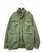 US ARMYユーエスアーミー）の古着「80’sM-65ジャケット」｜グリーン