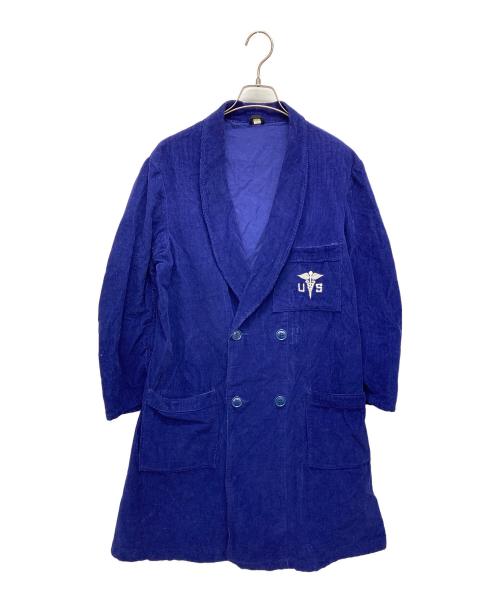 US ARMY（ユーエスアーミー）US ARMY (ユーエスアーミー) 50’sメディカルバスローブ ネイビー サイズ:Mの古着・服飾アイテム