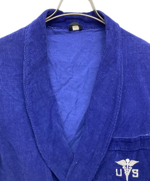 US ARMY（ユーエスアーミー）US ARMY (ユーエスアーミー) 50’sメディカルバスローブ ネイビー サイズ:Mの古着・服飾アイテム